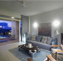 Selection of 3 & 4 bedroom villas with pool near Chania, sleeps 6-8